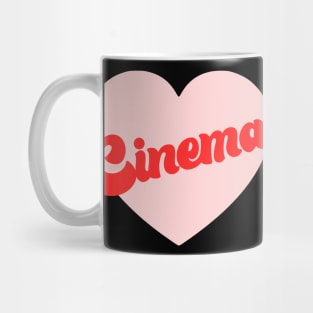 Pink Cinema Heart Mug